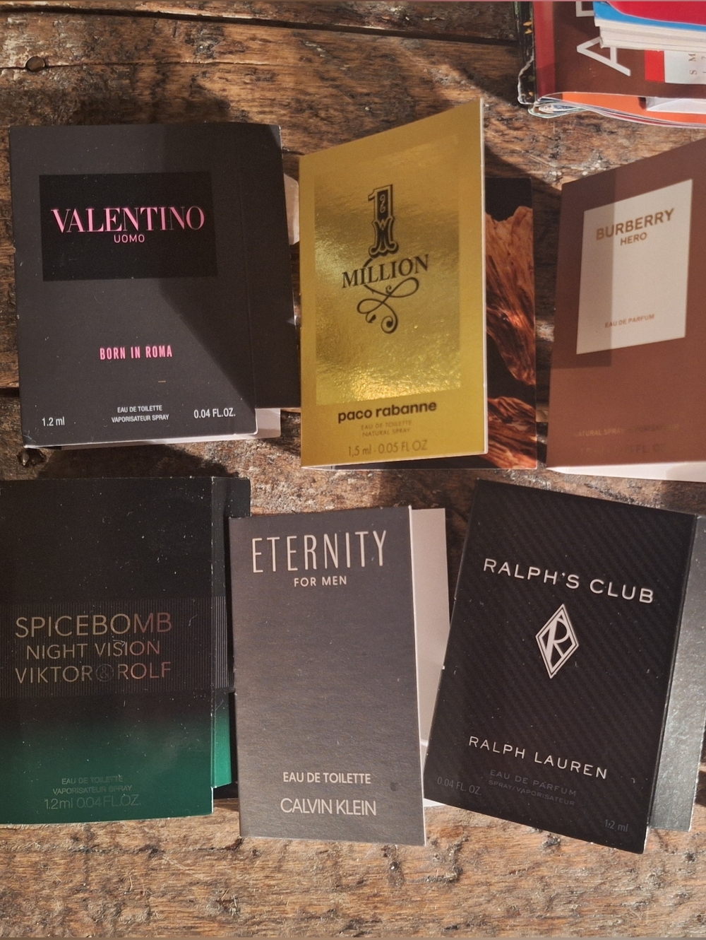 Mens Cologne Samples
